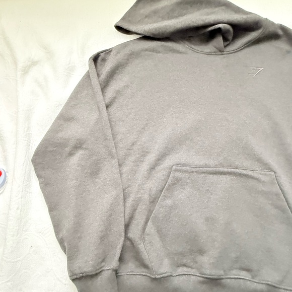 Gymshark Dark Gray Hoodie for Women oversized relax look - Picture 9 of 13